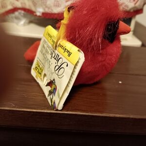 Wild republic audubon birds northern cardinal clip key chain